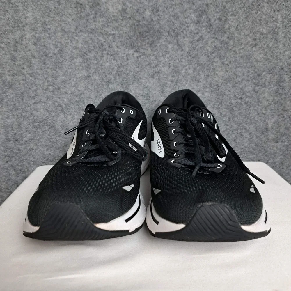 Brooks Ghost 15 1103931D012 Black/White Running Shoes Sneakers Men's Size 13 D